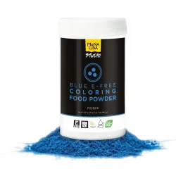 E Free Blue Powder Colours